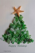 Christmas glass tree