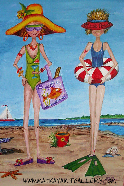 Tall Beach Gals