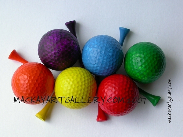 tees and balls